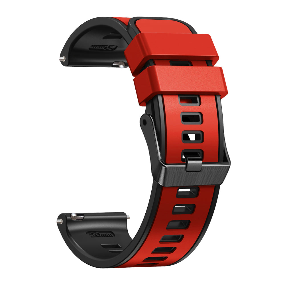 For Huawei Watch Buds GT 3 SE GT 3 Pro 46mm Silicone Watchband 22mm Dual Color Watch Strap For Huawei Watch Buds GT 3 SE GT 3 Pro 46mm Silicone Watchband 22mm Dual Color Watch Strap